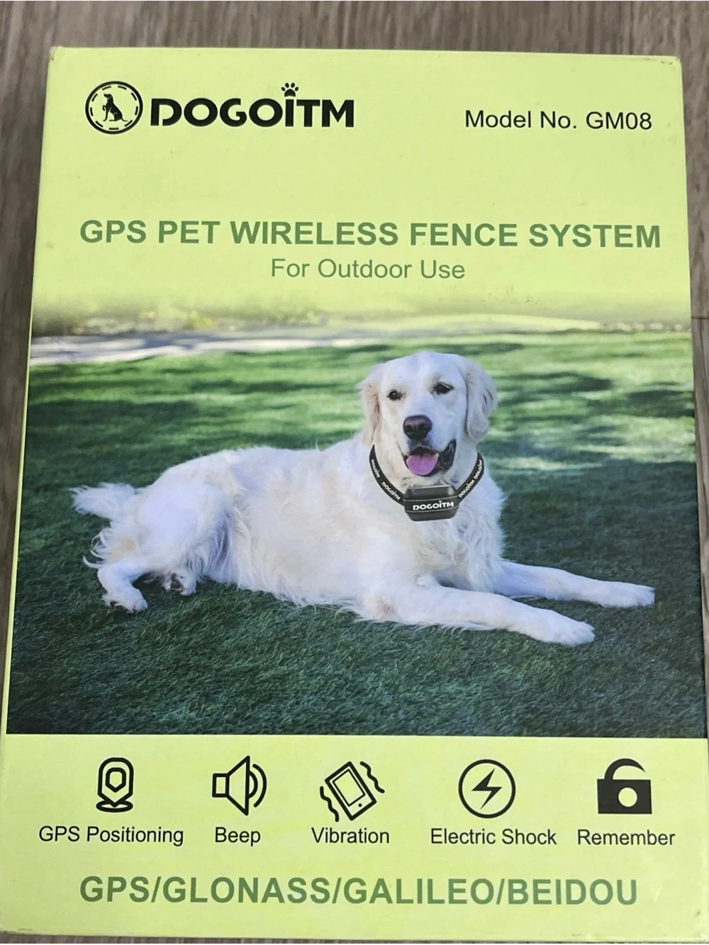 Dogoitm pet wireless fence system for outdoor use